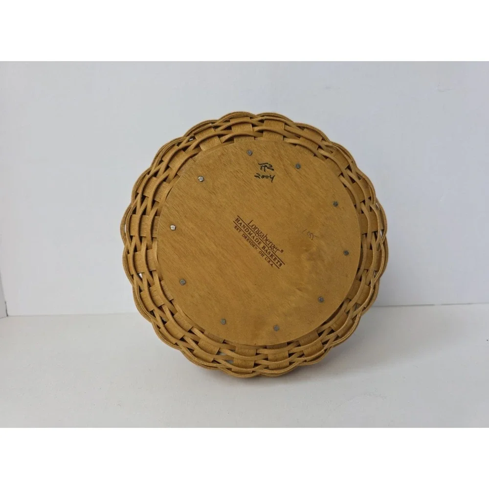 Longaberger Bakset Halloween 2004 w/ ghost lid handle Hostess